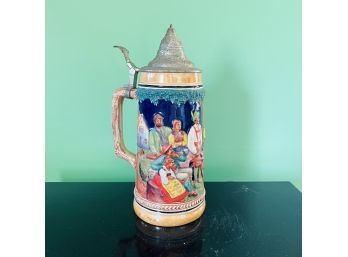 Vintage Stein Made In West Germany With Dancers (Living Room)