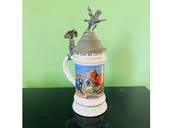 Vintage Gerz Stein With Military Art (Living Room)