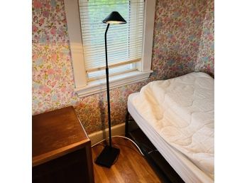 Tall Black Task Lamp - Adjustable Height (Upstairs)
