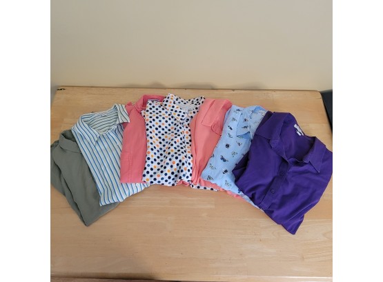 Women's Coldwater Creek 3X Tops. Bees, Stripes, Polka Dots