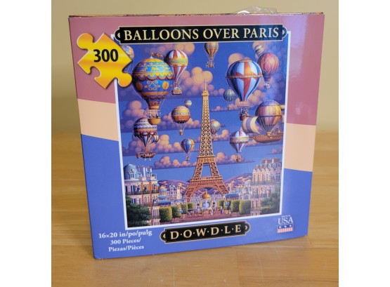 Dowdle Balloons Over Paris Puzzle New!