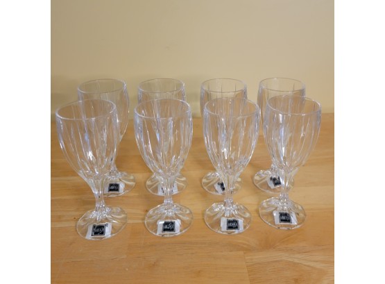 Set Of 8 Brand New Berkeley Wine Glasses From Mikasa