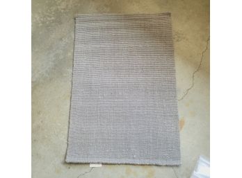 The Company Store 2 X 3 Jute Rug In Grey New!!