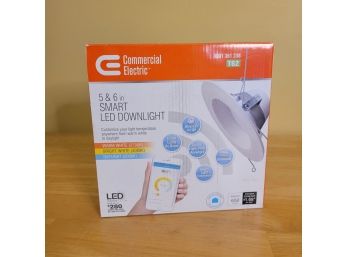 Commercial Electric Smart LED Downlight. New!