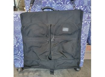 Tumi Alpha Garmet Expandable Black Nylon Travel Bag