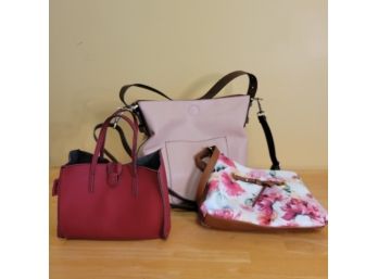 Gorgeous Faux Suede And Leather Handbags