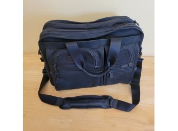 TUMI T-Pass Laptop Organizer Briefcase Black Messenger Bag