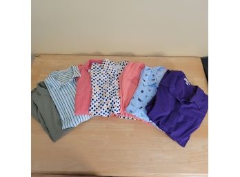 Women's Coldwater Creek 3X Tops. Bees, Stripes, Polka Dots