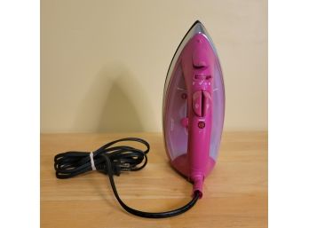 Hot Pink Steaming Iron By Sunbeam