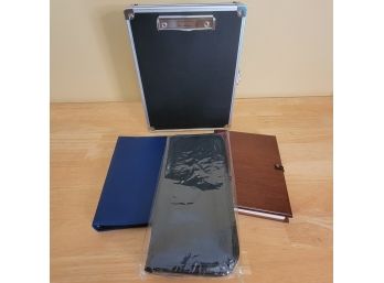 Locking Clip Board Box, Hard Covered Journal, Soft Cases