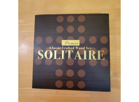 Solitaire Wooden Board Game