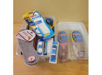 Large Assortment Of Shoe Inserts, Laces And Pads. New!