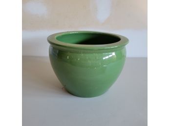 Beautiful Green Porcelain Planter