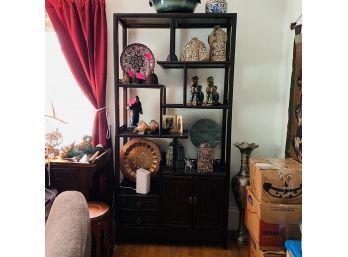 Vintage Chinese Wooden Shelf (Livingroom)