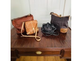 Assorted Leather Handbag Lot No. 3 (livingroom)