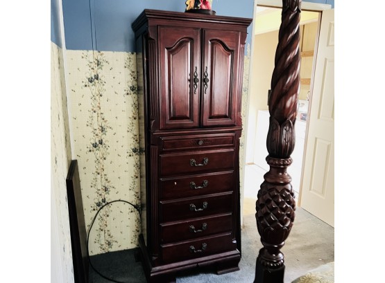 Heirloom Traditions Cabinet With Side Storage Doors (Master Bedroom)