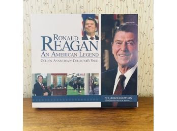 Ronald Reagan Anniversary Collector's Vault Book (front Bedroom)