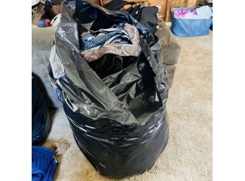 Large Bag Lot Of Men's Clothing And Ties (Entry)