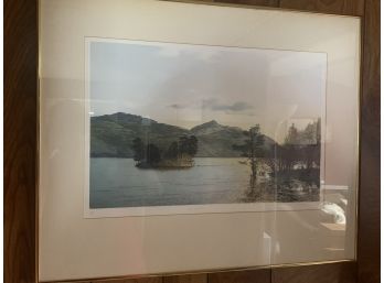 Framed Print Of Scotland, Signed And Numbered (Entry)