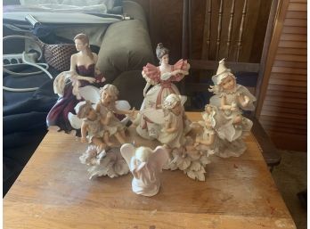 Assorted Figures: Royal Doulton, Lenox And Others (Entry)