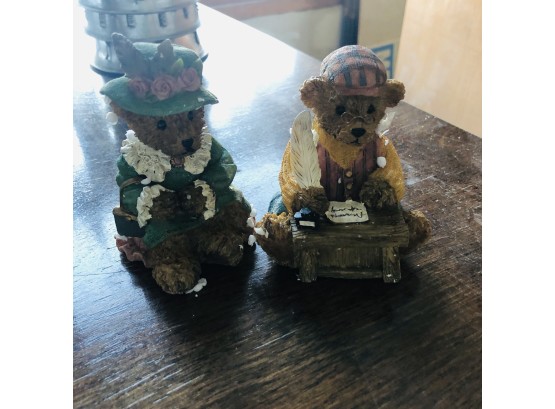 Pair Of Bears From Home Interiors & Gifts (Porch)