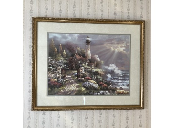 Lighthouse Framed Print 25'x32' (Living Room)