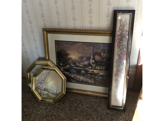 Assorted Framed Prints (Living Room)