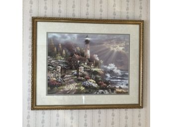 Lighthouse Framed Print 25'x32' (Living Room)