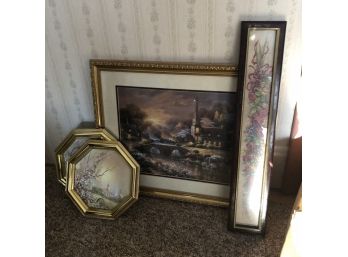 Assorted Framed Prints (Living Room)