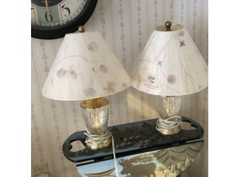 Pair Of Matching Lamps (Living Room)