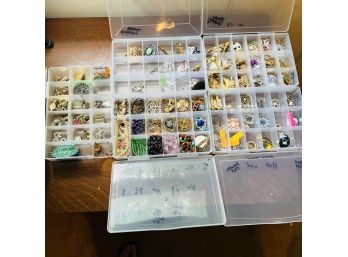 Costume Jewelry Pins And Other Pieces, Some Signed