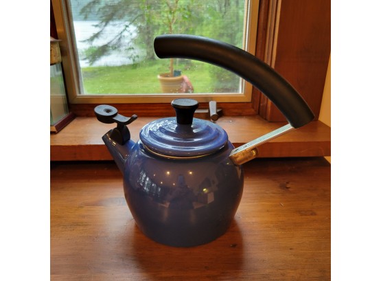 Le Creuset 1.25 Liter Tea Pot In Blue