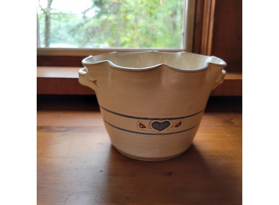 Small Fluted Ceramic Dish (Kitchen)