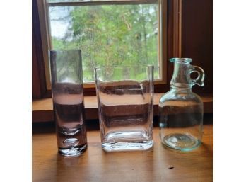 Glass Bottle And Vases (kitchen)