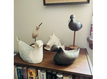 Assorted Shore Bird Decor (Upstairs Room 2)