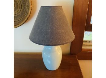 Blue And Gray Table Lamp (livingroom)