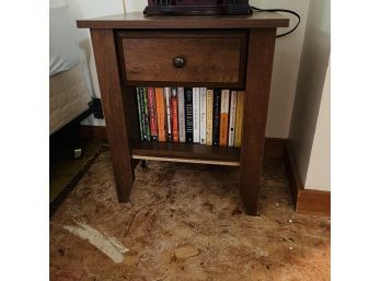 Nightstand With Drawer And Lower Shelf No. 2 (Master Bedroom)