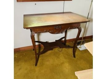 Vintage Table With Drawer (Master Bedroom)