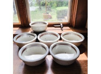 Set Of 6 Dansk Stoneware Bowls (Kitchen)