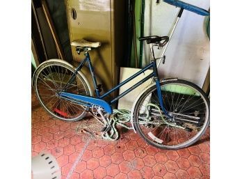 Vintage Blue Bike (Outbuilding 2)