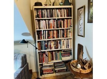 Book Lot With Shelf (Upstairs Room 2)