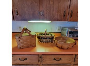 Set Of 3 Baskets (Kitchen)