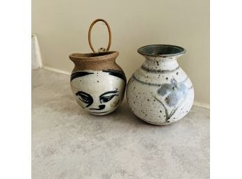 Small Pottery Pieces (Master Bedroom)