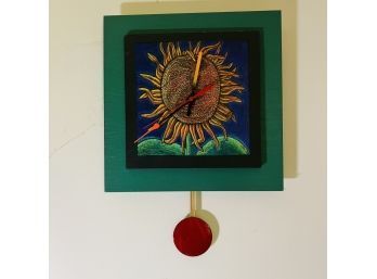Sunflower Clock (Upstairs Room 1)