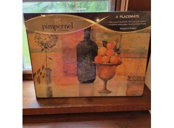 Set Of 4 Pimpernel Placemats. New!