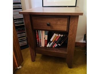 Nightstand With Drawer And Lower Shelf No. 1 (Master Bedroom)