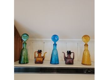 Colored Bottle Collection (Kitchen)