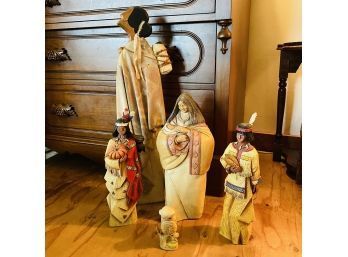Assorted Decorative Statues (Living Room)