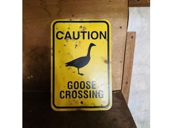 Goose Crossing Tin Sign (Outbuilding 1)