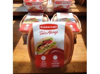 5 New Packages Of Rubbermaid Take A Longs (Kitchen)